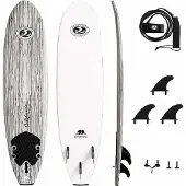 CBC White Wood 7´0´´ Surfebrett