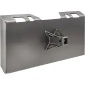 Vevor 5/16" festeplate for kompaktlaster, monteringsplate for kompaktlaster, hurtigfeste for laster, med 2,28" tilhengerfeste, kompatibel med Deere, Kubota, Bobcat, Mahindra kompaktlastere og traktore