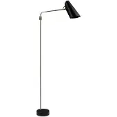 Northern Birdy Swing gulvlampe svart/messing