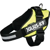 Julius-K9 k9 IDC sele, str.: 2, neongrøn 71-96 cm