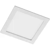 PRIOS LED innfelt lampe Helina, hvit, 22 cm, 18 W, dimbar