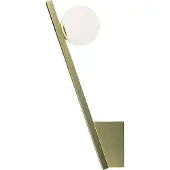 Maytoni vegglampe Kazmir, gullfarget, høyde 35 cm, metall