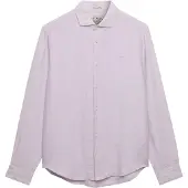 Superdry Riviera Linen Skjorte Med Lange Ermer