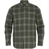 Härkila Fjell L/S Skjorte Herre Green check 3XL