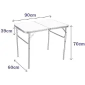 Marbueno Summer 10031b 90x60x39 Cm Sammenleggbart Bord
