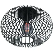 Freelight Aglio taklampe, Ø 40 cm, svart, metall