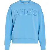 Vila Vireflect Rund Hals Langermet Sweatshirt
