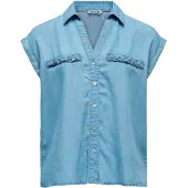 Salsa Jeans 21010890 Kort Ermet Bluse