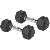 Olive Rubber Hex 4kg Hantel 2 Enheter
