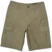 Volcom Strange Tripper Cargo 22 Shorts grønn