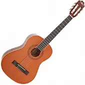 Gear4Music Deluxe 1/2 Klassisk Gitar fra Naturell