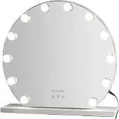 Gillian Jones Sminkespeil - 12 LED - Hollywood - - OneSize - Speil