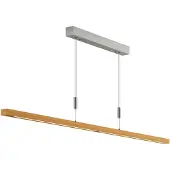 Quitani LED-pendellampe Nora, eik natur, lengde 158 cm