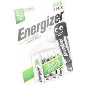 Energizer Batteries AAA/LR03 Rechargeable Ni-Mh 500mAh 4-pack