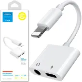 JOYROOM Audio Adapter 3.5mm S-Y104 (white)