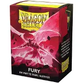 Dragon Shield Dual Matte Fury Alaric Crimson King Kortbeskyttere 100 Poser