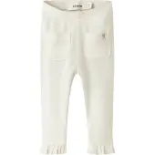 Lil´ Atelier Lil' Atelier Leggings - NbfFrijo - Slim - Coconut Melk - - 68 - Leggings
