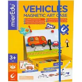 MierEdu Magnetisk Lekesett - Transportmidler - - OneSize - Magnetisk leketøy