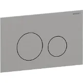 Geberit Sigma40 betjeningplade - Til dobbeltskyl square Hvid
