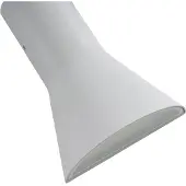 LUCANDE utendørs LED-vegglampe Zephy, opp/ned, lysegrå, IP54, CCT
