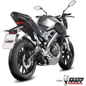 MIVV Gp 1x1 Yamaha Mt-125 15-19/yzf R125 14-18 Homologert Komplett Linjesystem