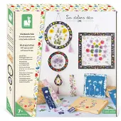 Janod Multiaktiviteter 6 Arbeider Med En Blomsterpresse