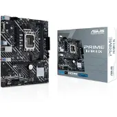 Asus PRIME H610M-E D4-CSM - Hovedkort - micro ATX - LGA1700-sokkel - H610 Chipset - USB 3.2 Gen 2, USB 3.2 Gen 1 - Gigabit LAN - innbygd grafikk (C...