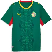 Puma Senegal 2026 Away Jersey Men, Performance, Wild Green/Red, M