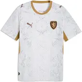 Puma Czechia 2026 Away Jersey Men, Sport, White/Matte Gold, S