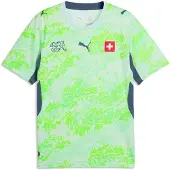 Puma Switzerland 2026 Away Jersey Men, Football, Sea Glass/Dark Indigo, S