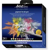 Staedtler pigment brush pen 24pcs