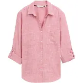 Tom Tailor With Slub Structure 1035247 Langermet Bluse