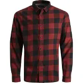 Jack & Jones Gingham Twill Skjorte Med Lange Ermer