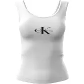 Calvin Klein Lv00qs7603 Graphic Ermeløs T-skjorte