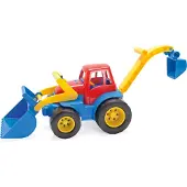 Dantoy Excavator-plastic wheels