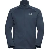 Jack Wolfskin Peak District, Fleecejakke, Herre, Midnight Sky