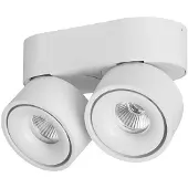 Loom Design Aim LED-downlight 2 lyskilder hvit