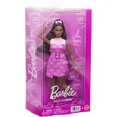 Barbie Deluxe Style rosa denimskjørt med shorts høreapparater