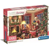 Clementoni HQC Jigsaw Puzzle: Santa's Visit 1000 pieces 2D Puslespill