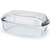 Pyrex Glass bolle med vakuum 7 L multifunksjonell