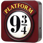 Harry Potter Platform 9 3/4 3d Lampe