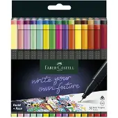 Faber-Castell 151630, Flerfarget, Flerfarget, 0,4 mm, Fint, Trekant, Matfargebasert blekk