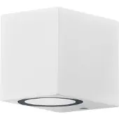 Osram utendørs vegglampe ENDURA CLASSIC SQUARE, hvit, nedadrettet, IP44