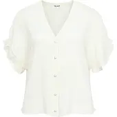 Object Denim V-hals Topp