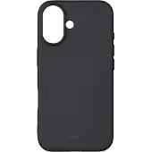 Onsala Collection mobildeksel silikoneffekt MagSeries svart – iPhone 16