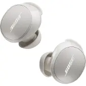 Bose QuietComfort - True wireless-hodetelefoner med mikrofon - i øret - Bluetooth - aktiv støydemping - hvit røyk