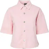 Pieces Pcsky A-linjeformet Denimskjorte