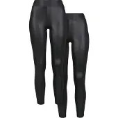 Urban Classics Synthetic Leather Leggings 2 Enheter