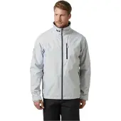 Helly Hansen for man. 34444 Crew Midlayer 2.0 gray sailing jacket (M), Grey, Polyester, Outdoor