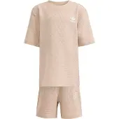 Adidas Shorts Sett - Stone Khaki - - 4 år (104) - Shorts